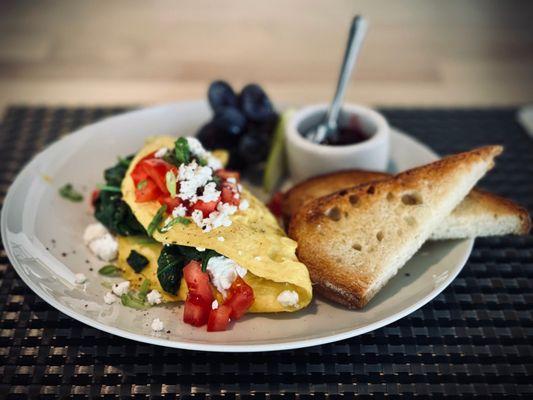 Sunday brunch omelette was very tasty. (They changed their hours and are no longer going to be open Sunday's)