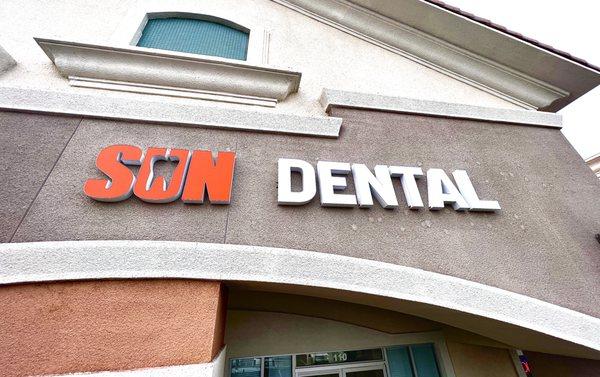 Sun Dental new sign!