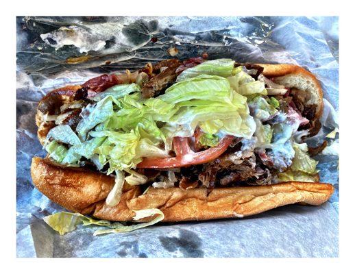 Jimshoo Sub ! Chicago South Side Special @ Tasty Sub. Chicken Wings Gyros Burgers  Shrimps Italian Beef Fish Chicken Philly Steak Cool.