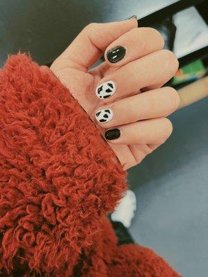 Lillian kills it again! Absolutely love my cow nails!