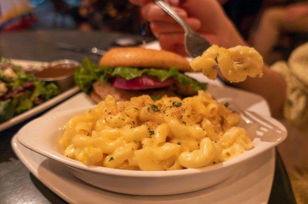 Mac & Cheese was a good texture.