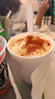 Elote in a cup