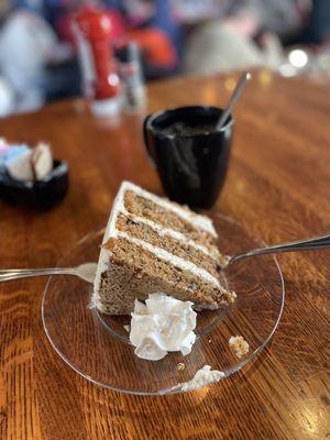 Delicious carrot cake