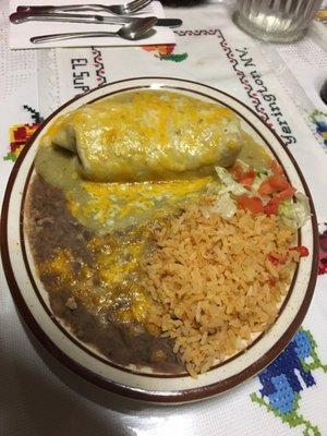 Chili Verde Burrito