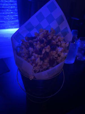 Salted caramel bacon popcorn wow