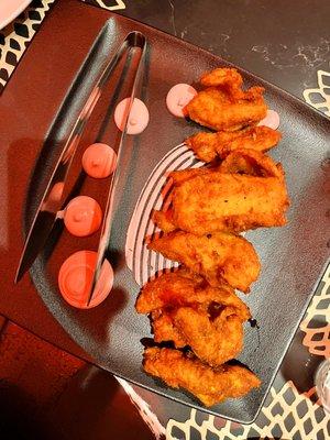 Khandari Machli - well presented, soft fish with batter fried... batter was a little bit blunt though, but in a way, it's good.