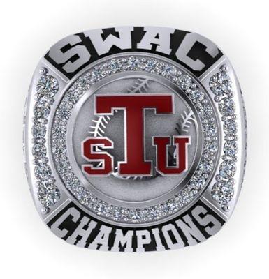 Texas Southern University  custom SWAC championship ring