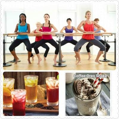 Classes at Shape It Up!!! Also, let's not forget about their delicious shakes, and teas.