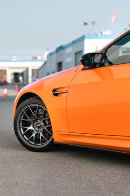 E92 M3 Lime Rock Park Edition - Wrapped in 3M Gloss Burnt Orange