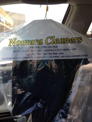 Noumea Cleaners replaced the grommet on these jeans!