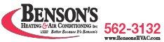 Benson's Heating & Air Conditioning