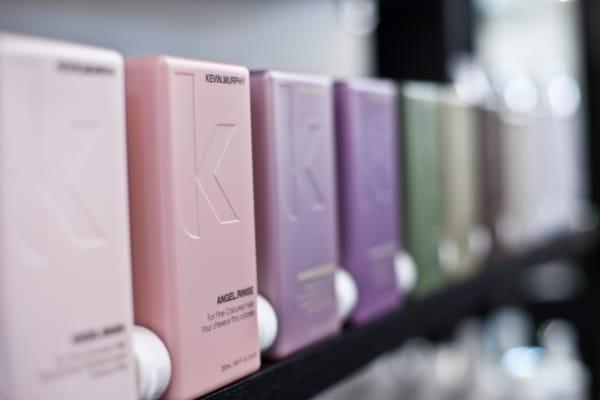 Our leading product line is Kevin Murphy! These high-quality products can be mixed and matched to meet your individual needs.