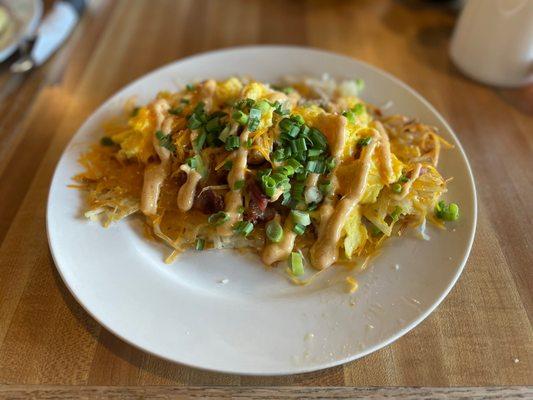 Loaded Hash Browns