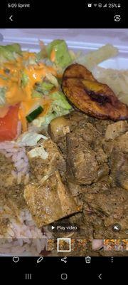 Curried Goat Meal