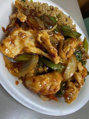 Szechuan chicken