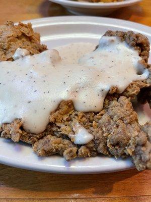 Country fried sirloin