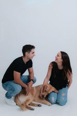 Pet's photo session, family photography, Studio Photography