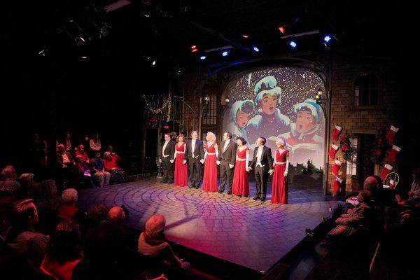 Annapolis Shakespeare Company's original "A BROADWAY HOLIDAY" written, directed and choreographed by Sally Boyett.  Photo by Joshua McKerrow