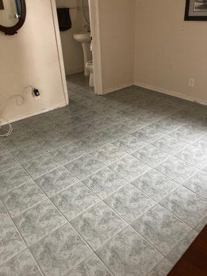 Cleaned and sealed tile !