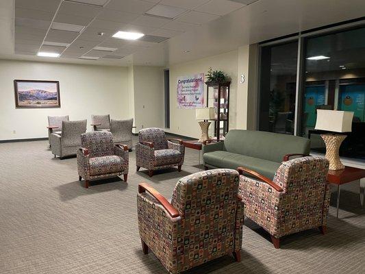 Waiting area on the 3rd floor