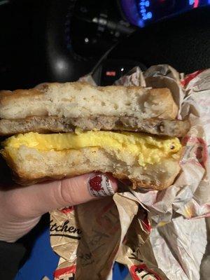 Breakfast sandwich