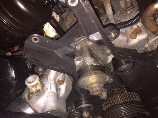 The "new" water pump Allied charged for