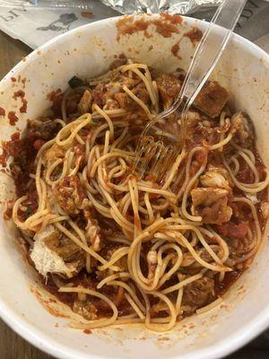 Marinara Pasta with Chicken