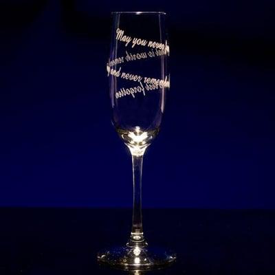 We also offer some fun laser etched glassware.