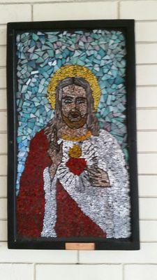 Beautiful mosaics made by 6th grade