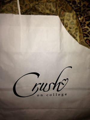 Routine damage on College Ave; Hair did and shopping at Crush!