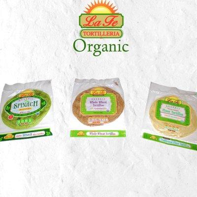 Organic Line: Spinach, Whole Wheat, & Flour