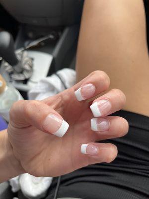 Sloppy French tips