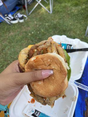 Soft shell crab sandwich