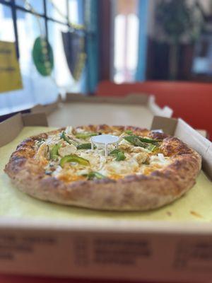 Thai Curry Chicken Pizza