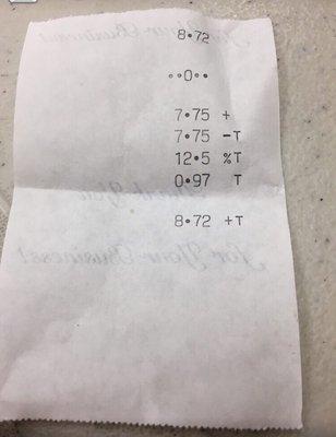 A bigger cheater. Lunch special $5.75. She told me $7.75 + tax= $8.72。 this is 2nd times. The lunch box is smaller. A cheater!!!!!