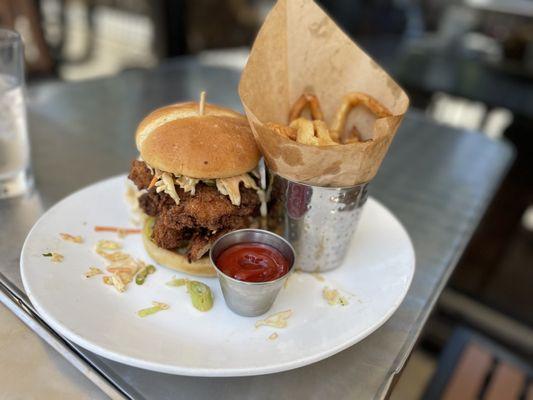 Crispy Chicken Sandwich & Fries