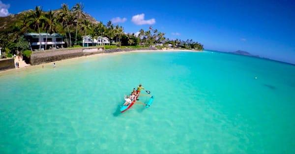 Scenic lanikai