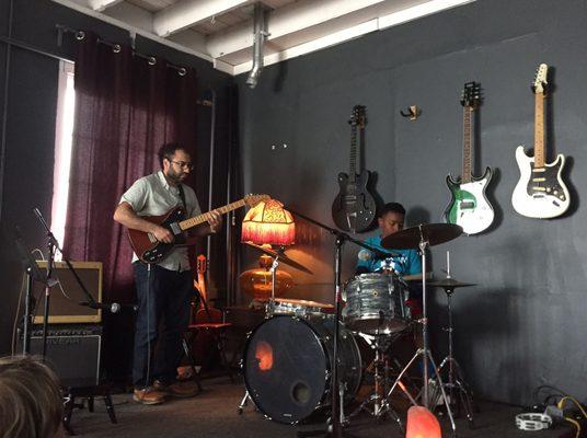 2017 Student Recital at the Open Matt in Oakland with Esubalow Thomas on drums.