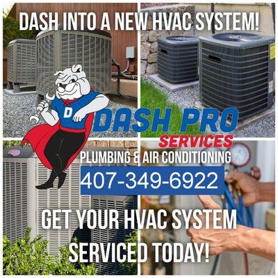 Get your New HVAC system today. Need service on your current system, call us we can help.