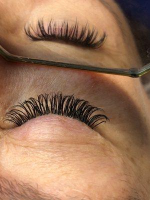 Natural lashes extensions byvivian