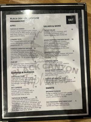 "Eat" Menu