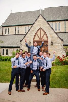 Groomsmen Styled by My Chicago Stylist