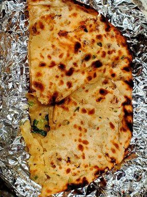 March 2021: Kashmiri Naan-- $3.95 & very good