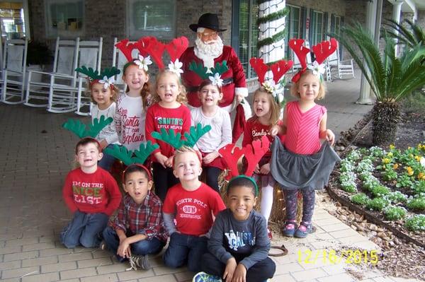 Carolling at Senior Home