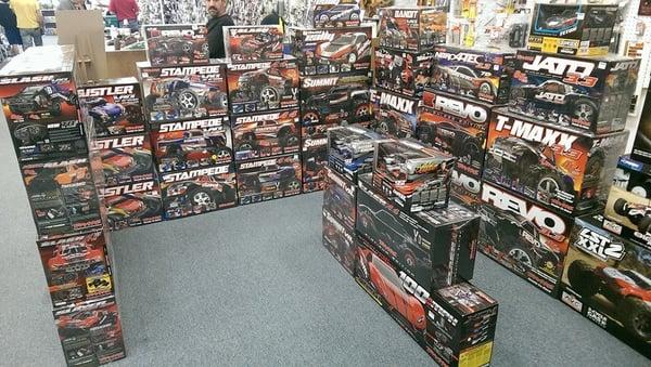 We are a Full Line Traxxas Hobby Store.  We carry tons of parts, wheels/tires, bodies, etc.