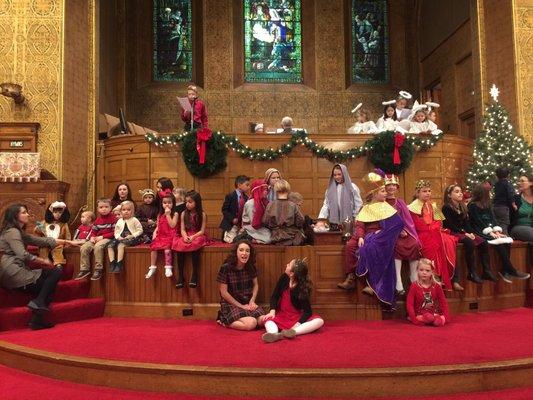 The First Parish Christmas Pageant and Nativity are must-see events at Christmas!