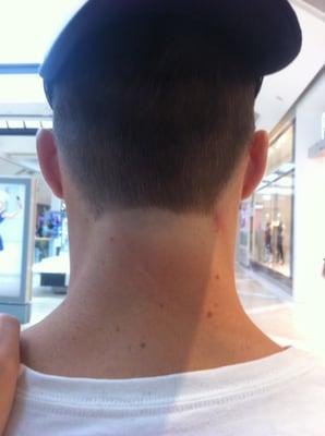 Shocking hair cut from super cuts in Ventura blvd, Sherman oaks