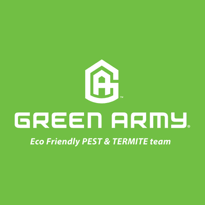 Green Army Pest Control Logo