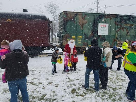 Toys for Tots Train