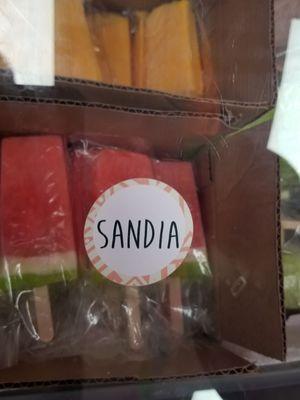 Sandia Watermelon Popsicle